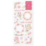 Mind Wave Floria – Stickers transparents « Rose »