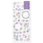 Mind Wave Floria – Stickers transparents « Violet »