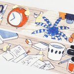 Sayuri Fujimaki – Washi Tape « Sur le bureau » _3