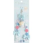San-X Korilakkuma – Bijou de Sac Kawaii à Perles – Ange Bleu 1