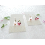 Boucles doreilles fleurs de cerisier 2