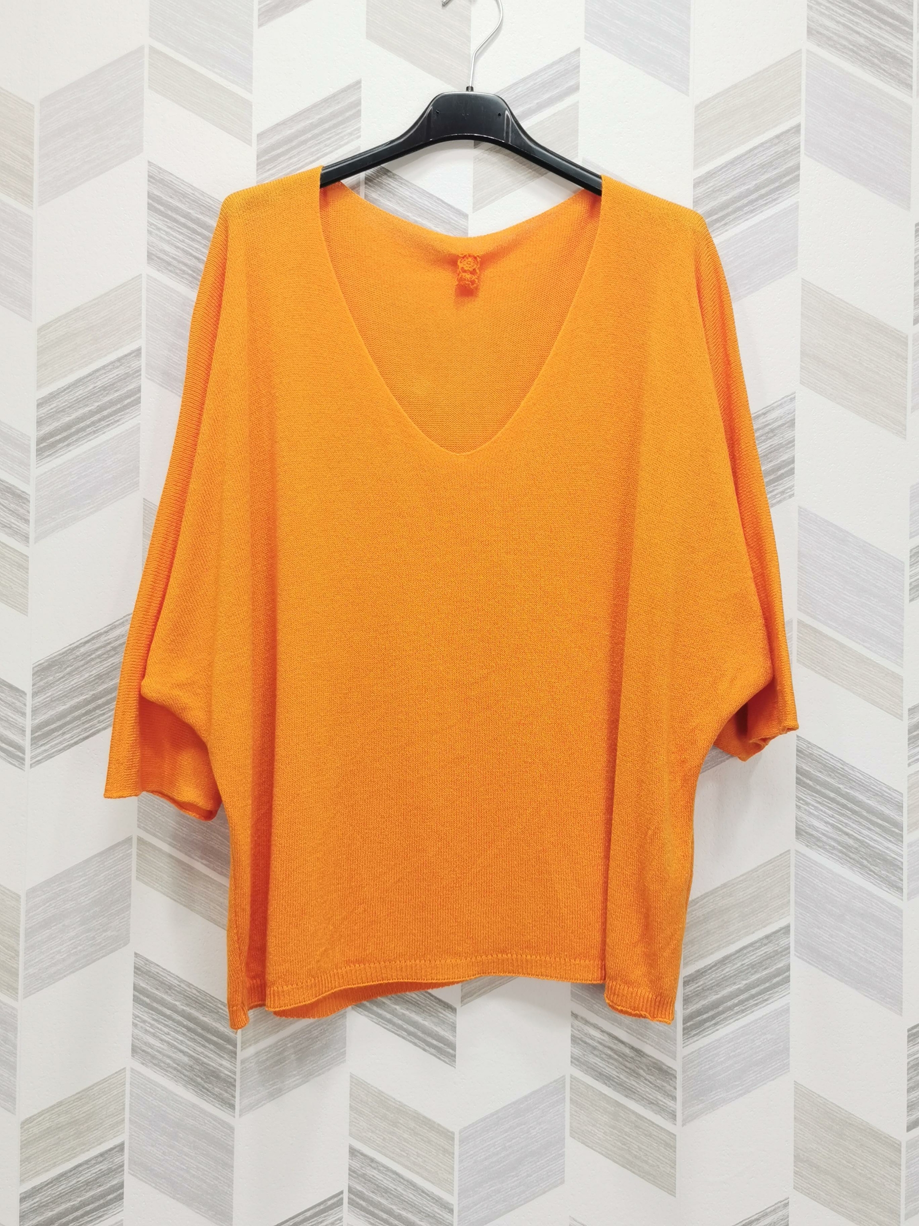 PULL TANIA ORANGE FEMME