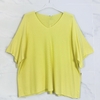 pull jaune fin femme Tania oversize