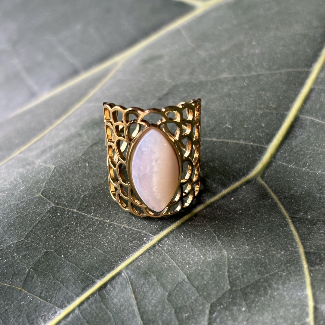 Bague pierre online fantaisie