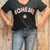 Tee Shirt FRIDA BOHEME noir