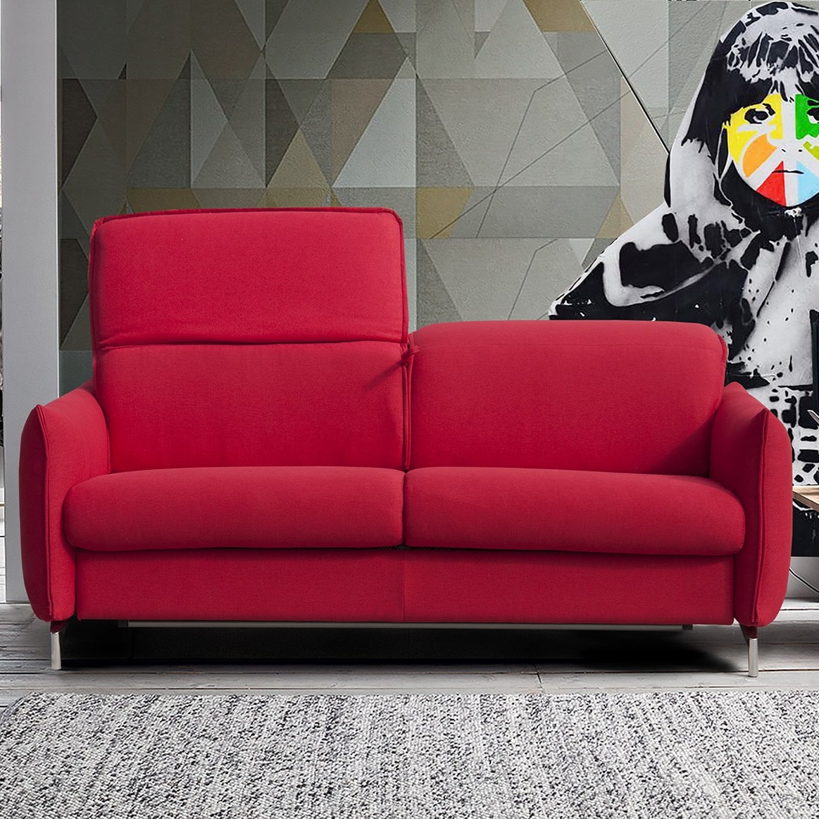 Canapé 2 places Convertible | Design Italien | Livré & Installé