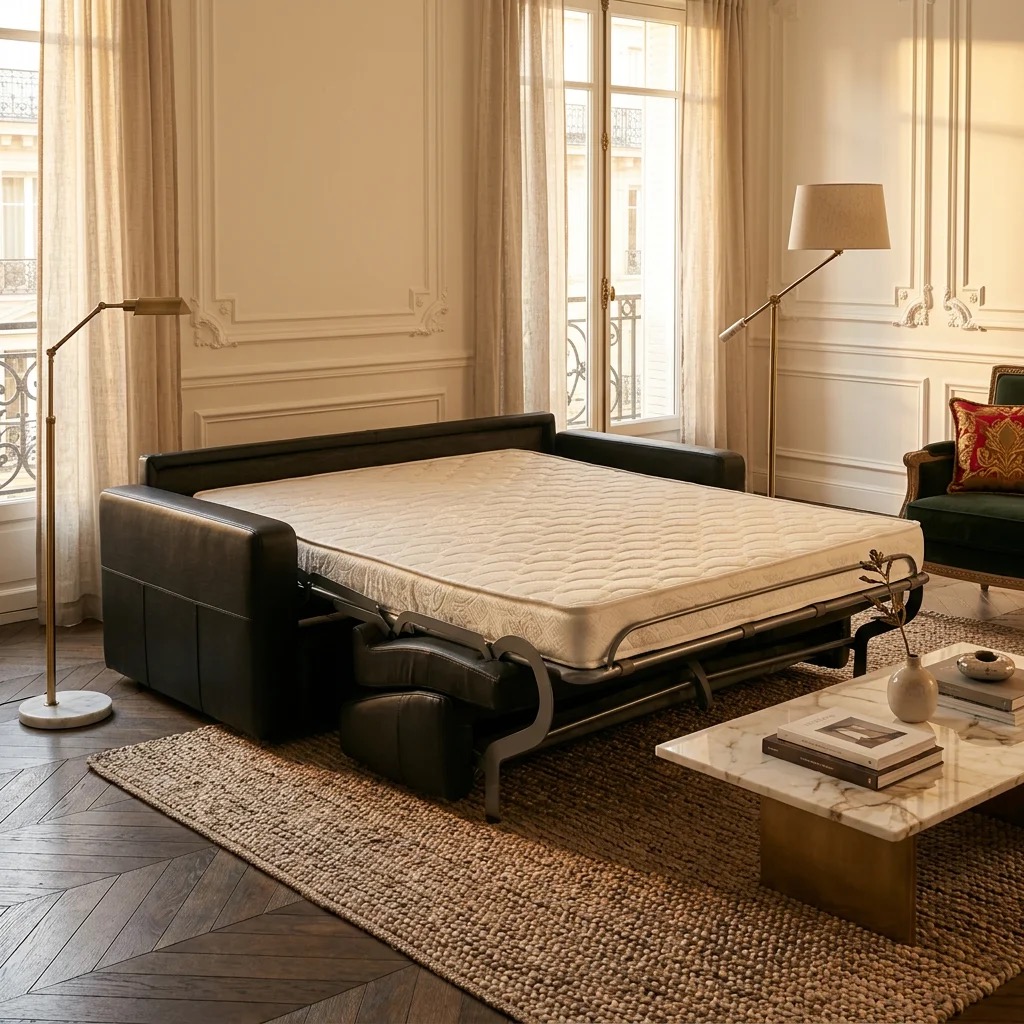 canape-convertible-cuir-narbonne-ambiance-parisien