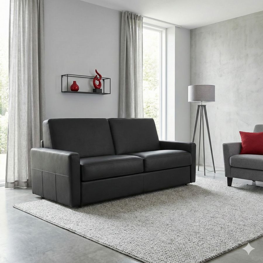 canape-convertible-cuir-noir-narbonne-ambiance