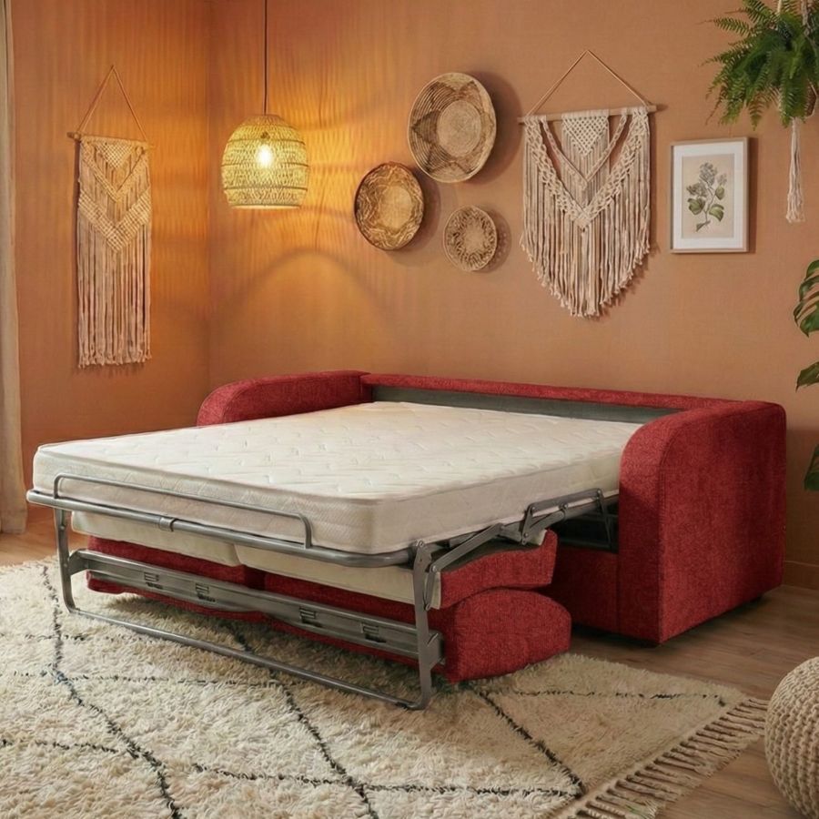 canape-convertible-bordeaux-bronx-ouvert