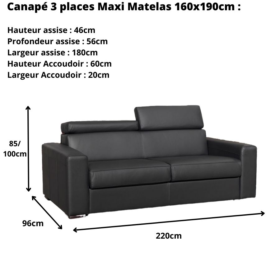 canape-convertible-3-places-maxi-paris-dimensions