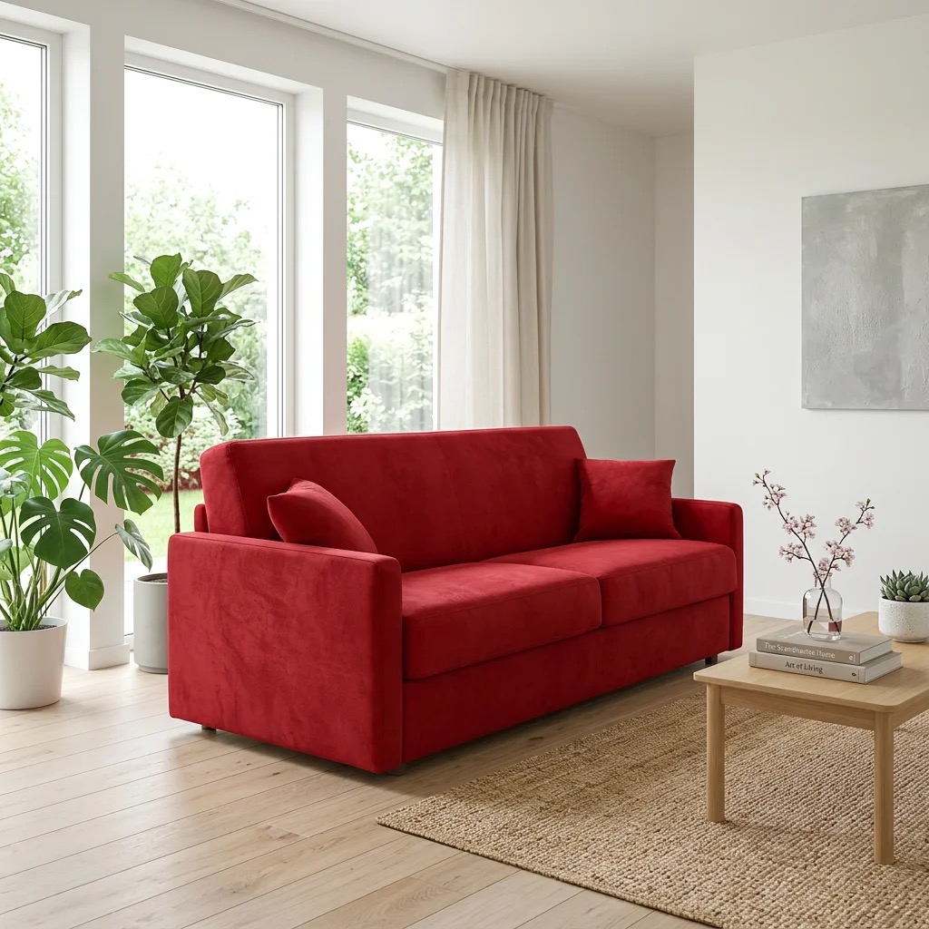 Canapé Convertible en Tissu MONACO | Angle 5 places modulable