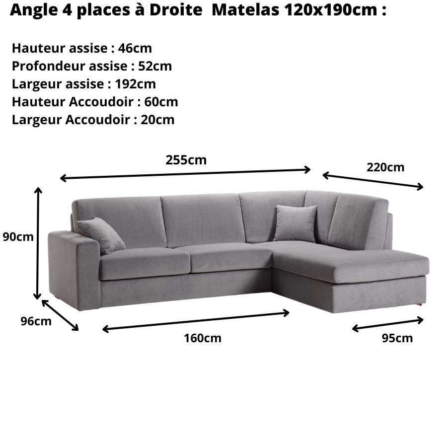 dimensions-angle-4-places-convertible-new-york-a-droite