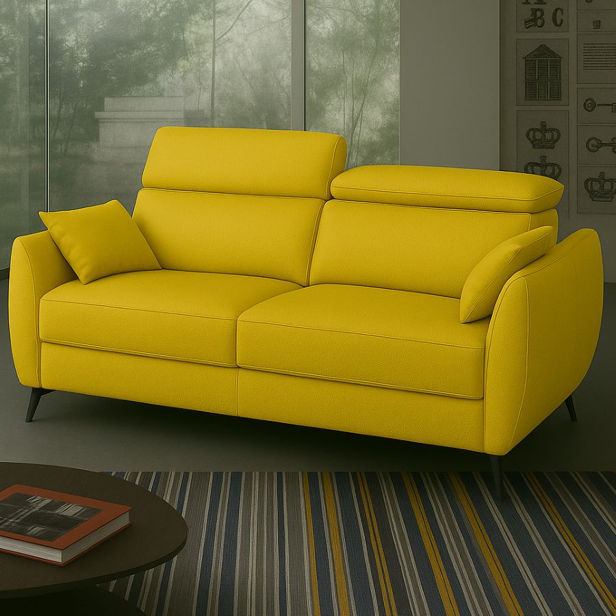 canape-convertible-cuir-jaune-emma