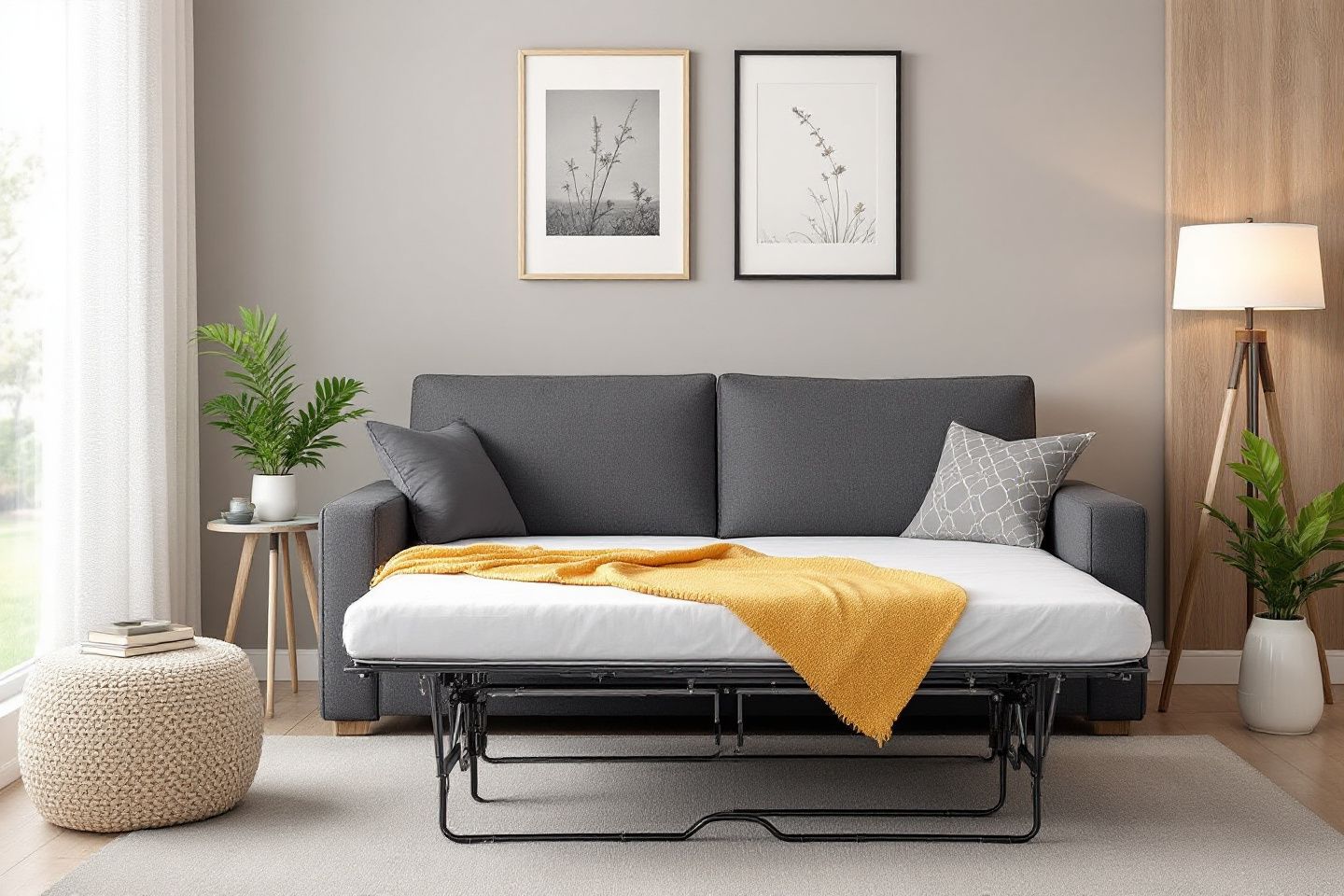 Quel canapé-lit convertible pour un couchage quotidien optimal