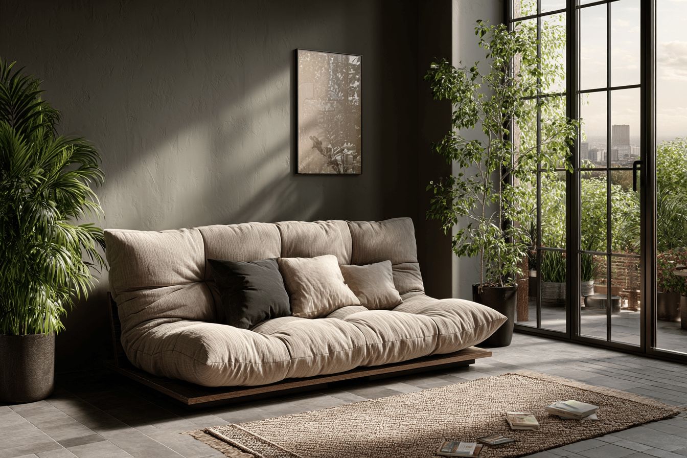 le canape convertible housse tissu dehoussable