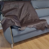 Cuir chocolat pour canapé cuir convertible