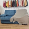 Canapé cuir convertible gris