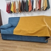 Convertible rapido tissu moutarde