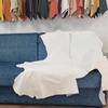 Canapé-lit rapido cuir blanc