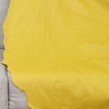 canapé-lit-cuir-jaune