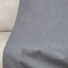 Canapé-lit quotidien tissu gris foncé
