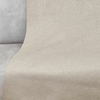 Tissu beige canapé-lit quotidien