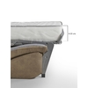 Matelas 22cm standard pour canapé-lit