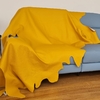 Cuir jaune pour canapé relax electrique