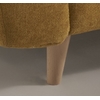 Canape convertible rapido Milano pied bois