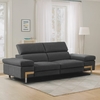 Canape-relax-3-places-Garnier-bronx-gris-foncé