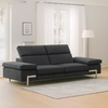 Canape-relax-3-places-Garnier-microfibre-grise