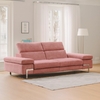 Canape-relax-3-places-Garnier-microfibre-rose
