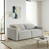 Canape-relax-convertible-Omega-microfibre-gris-clair