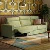 Canapé-convertible-relax-pise-tissu-vert