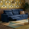 Canapé-convertible-relax-pise-microfibre-bleue