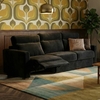 Canapé-convertible-relax-pise-microfibre-noir