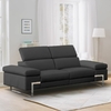 Canape-relax-2-places-cuir-noir-Garnier