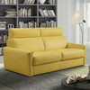 Canape-convertible-hendaye-cuir-jaune