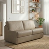 canape-convertible-tiny-cuir-taupe