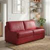 canape-convertible-tiny-cuir-rouge