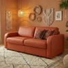 Canape-convertible-Bordeaux-cuir-terracotta