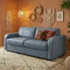 Canape-convertible-Bordeaux-cuir-bleu-gris
