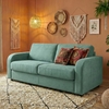 Canape-convertible-Bordeaux-microfibre-verte