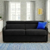 Canapé-rapido-Aix-microfibre-noire