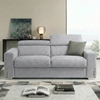 Canapé-bronx-gris-clair-convertible-Versailles