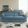 Canapé-microfibre-bleue-convertible-Versailles