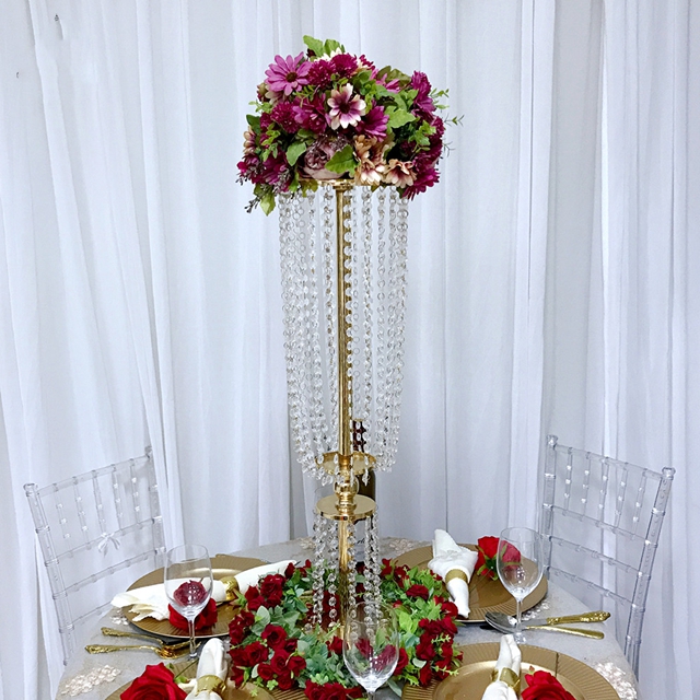 Support-de-fleurs-en-acrylique-fait-la-main-chandelier-romantique-en-m-tal-dor-vase-de