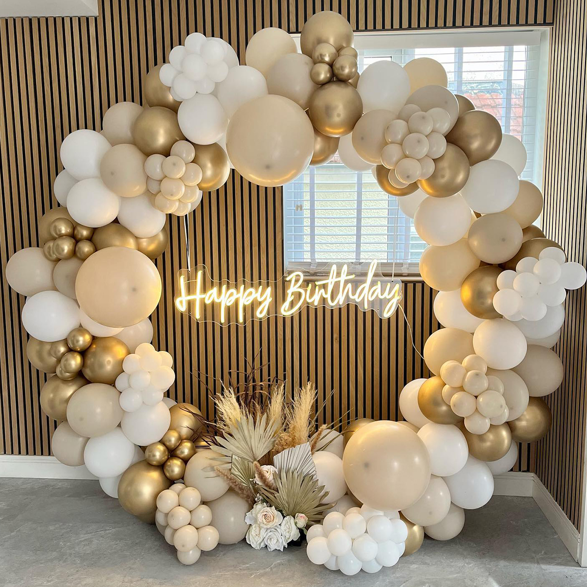 Kit de ballons en Latex couleur café abricot, guirlande en arc, décoration de fête d&#39;anniversaire, de mariage