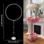 Arche-de-Mariage-Ronde-en-Plastique-Support-pour-Ballons-Fleurs-Artificielles-D-cor-Id-al-pour