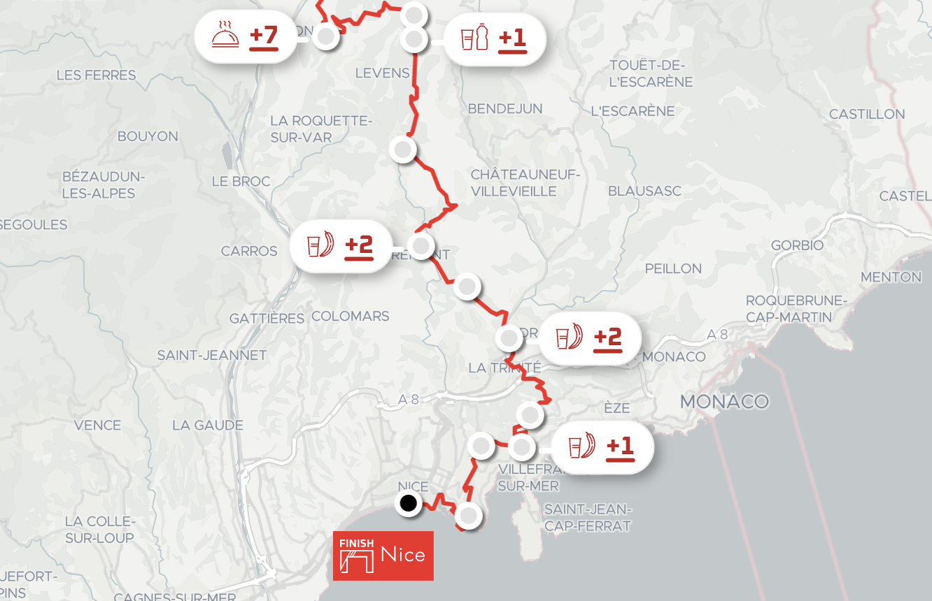 etape 4 reconnaissance nice by utmb